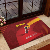 Spain Cycling Rubber Doormat You Don't Stop Cycling When You Get Old - Wonder Print Shop