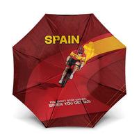 Spain Cycling Umbrella You Don't Stop Cycling When You Get Old - Wonder Print Shop