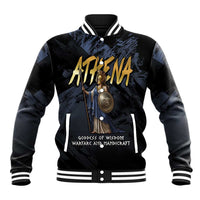 Ancient Greek Athena Baseball Jacket Goddess Of Wisdom - Wonder Print Shop