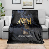 Ancient Greek Athena Blanket Goddess Of Wisdom - Wonder Print Shop