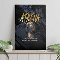 Ancient Greek Athena Canvas Wall Art Goddess Of Wisdom - Wonder Print Shop