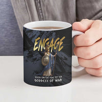 Ancient Greek Athena Ceramic Mug Goddess Of Wisdom - Wonder Print Shop