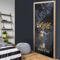 Ancient Greek Athena Door Cover Goddess Of Wisdom - Wonder Print Shop