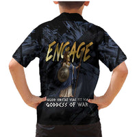 Ancient Greek Athena Family Matching Mermaid Dress and Hawaiian Shirt Goddess Of Wisdom - Wonder Print Shop