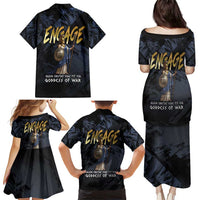 Ancient Greek Athena Family Matching Puletasi and Hawaiian Shirt Goddess Of Wisdom - Wonder Print Shop
