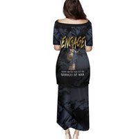 Ancient Greek Athena Family Matching Puletasi and Hawaiian Shirt Goddess Of Wisdom - Wonder Print Shop