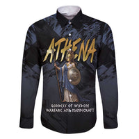 Ancient Greek Athena Family Matching Short Sleeve Bodycon Dress and Hawaiian Shirt Goddess Of Wisdom - Wonder Print Shop