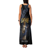 Ancient Greek Athena Family Matching Tank Maxi Dress and Hawaiian Shirt Goddess Of Wisdom - Wonder Print Shop