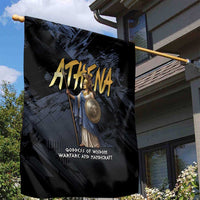 Ancient Greek Athena Garden Flag Goddess Of Wisdom - Wonder Print Shop