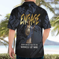 Ancient Greek Athena Hawaiian Shirt Goddess Of Wisdom - Wonder Print Shop