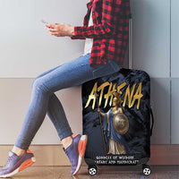 Ancient Greek Athena Luggage Cover Goddess Of Wisdom - Wonder Print Shop