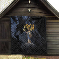 Ancient Greek Athena Quilt Goddess Of Wisdom - Wonder Print Shop