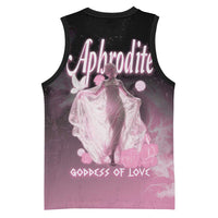 Ancient Greek Aphrodite Basketball Jersey Goddess Of Beauty - Wonder Print Shop