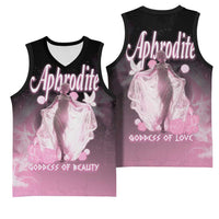 Ancient Greek Aphrodite Basketball Jersey Goddess Of Beauty - Wonder Print Shop