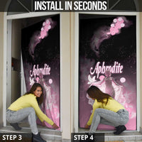 Ancient Greek Aphrodite Door Cover Goddess Of Beauty - Wonder Print Shop