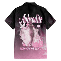 Ancient Greek Aphrodite Family Matching Off Shoulder Maxi Dress and Hawaiian Shirt Goddess Of Beauty - Wonder Print Shop