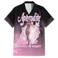 Ancient Greek Aphrodite Family Matching Off Shoulder Short Dress and Hawaiian Shirt Goddess Of Beauty - Wonder Print Shop