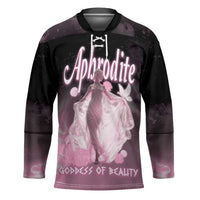 Ancient Greek Aphrodite Hockey Jersey Goddess Of Beauty - Wonder Print Shop