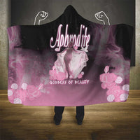 Ancient Greek Aphrodite Hooded Blanket Goddess Of Beauty - Wonder Print Shop