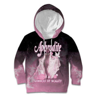 Ancient Greek Aphrodite Kid Hoodie Goddess Of Beauty - Wonder Print Shop