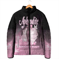 Ancient Greek Aphrodite Padded Jacket Goddess Of Beauty - Wonder Print Shop