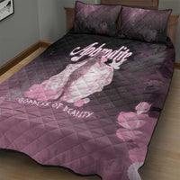 Ancient Greek Aphrodite Quilt Bed Set Goddess Of Beauty - Wonder Print Shop