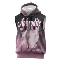 Ancient Greek Aphrodite Sleeveless Hoodie Goddess Of Beauty - Wonder Print Shop