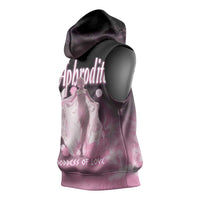 Ancient Greek Aphrodite Sleeveless Hoodie Goddess Of Beauty - Wonder Print Shop