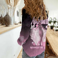 Ancient Greek Aphrodite Women Casual Shirt Goddess Of Beauty - Wonder Print Shop