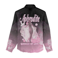 Ancient Greek Aphrodite Women Casual Shirt Goddess Of Beauty - Wonder Print Shop