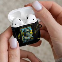 Ancient Greek Zeus AirPods Case Futuristic Style - Wonder Print Shop