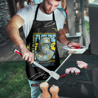 Ancient Greek Zeus Apron Futuristic Style - Wonder Print Shop