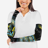 Ancient Greek Zeus Arm Sleeves Futuristic Style - Wonder Print Shop