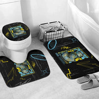 Ancient Greek Zeus Bathroom Set Futuristic Style - Wonder Print Shop