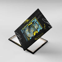 Ancient Greek Zeus Canvas Wall Art Futuristic Style - Wonder Print Shop