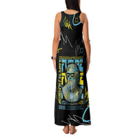 Ancient Greek Zeus Family Matching Tank Maxi Dress and Hawaiian Shirt Futuristic Style - Wonder Print Shop