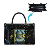 Ancient Greek Zeus Leather Bag Futuristic Style - Wonder Print Shop