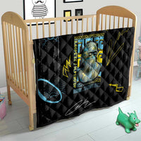 Ancient Greek Zeus Quilt Futuristic Style - Wonder Print Shop