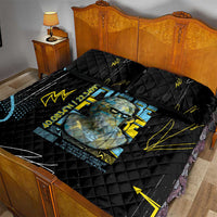 Ancient Greek Zeus Quilt Bed Set Futuristic Style - Wonder Print Shop