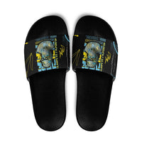 Ancient Greek Zeus Slide Sandals Futuristic Style - Wonder Print Shop