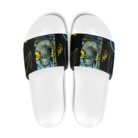 Ancient Greek Zeus Slide Sandals Futuristic Style - Wonder Print Shop