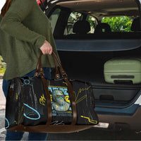 Ancient Greek Zeus Travel Bag Futuristic Style - Wonder Print Shop