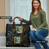 Ancient Greek Zeus Travel Bag Futuristic Style - Wonder Print Shop