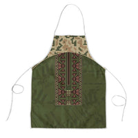 Ukraine Vyshyvanka Motif Apron Ukrainian Military Style - Wonder Print Shop