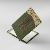 Ukraine Vyshyvanka Motif Canvas Wall Art Ukrainian Military Style - Wonder Print Shop