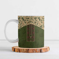 Personalized Ukraine Vyshyvanka Motif Ceramic Mug Ukrainian Military Style - Wonder Print Shop