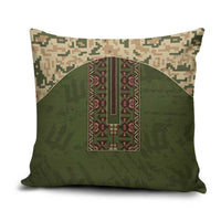Ukraine Vyshyvanka Motif Pillow Cover Ukrainian Military Style - Wonder Print Shop