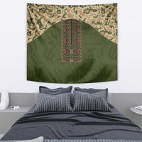 Ukraine Vyshyvanka Motif Tapestry Ukrainian Military Style - Wonder Print Shop