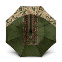 Ukraine Vyshyvanka Motif Umbrella Ukrainian Military Style - Wonder Print Shop
