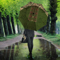 Ukraine Vyshyvanka Motif Umbrella Ukrainian Military Style - Wonder Print Shop